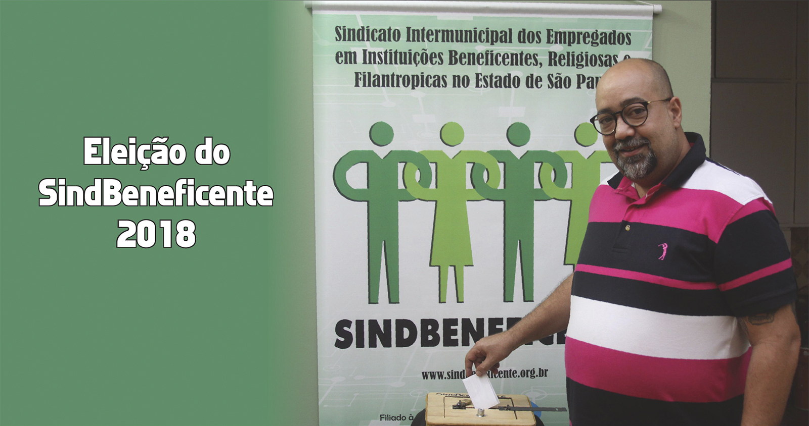 Rogério Gomes é reeleito presidente do SindBeneficente